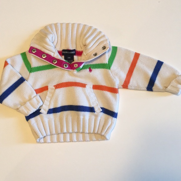 🚫SOLD🚫9mo Girls Ralph Lauren Sweater - Picture 2 of 2